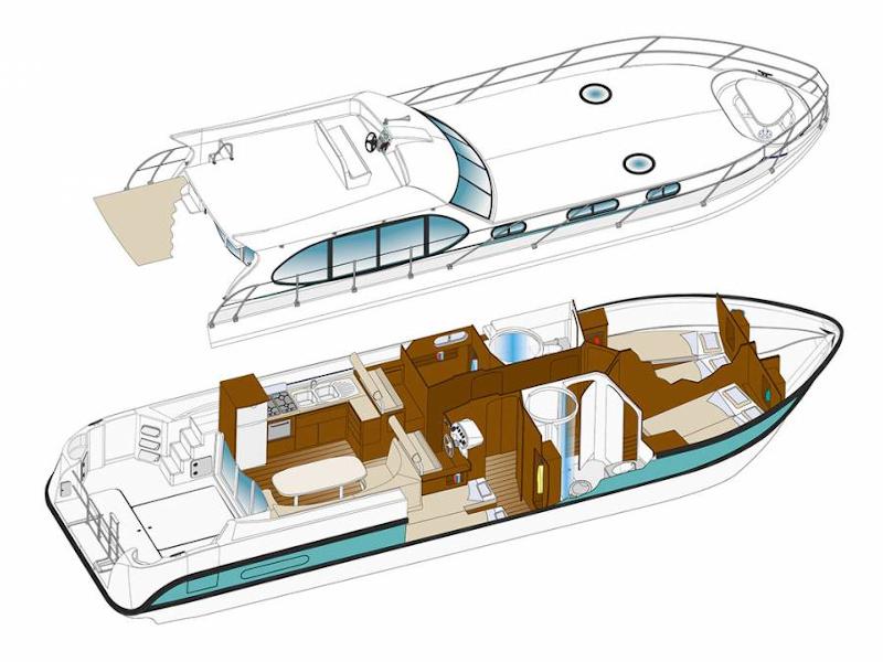 Book yachts online - motorboat - Estivale Octo - SARREBOURG FR - rent