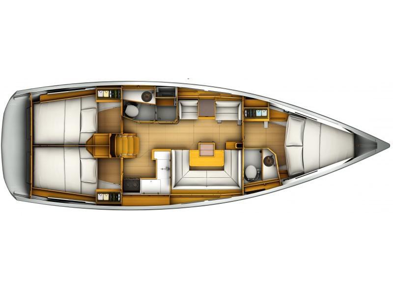 Book yachts online - sailboat - Sun Odyssey 409 - David - rent