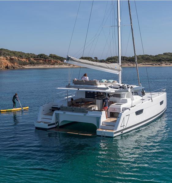 Book yachts online - catamaran - Saona 47 - ES-A/C, Gen, Water-maker - rent