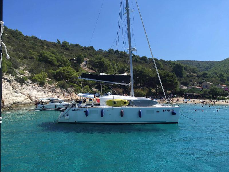 Book yachts online - catamaran - Lagoon 450 - Wentura - rent