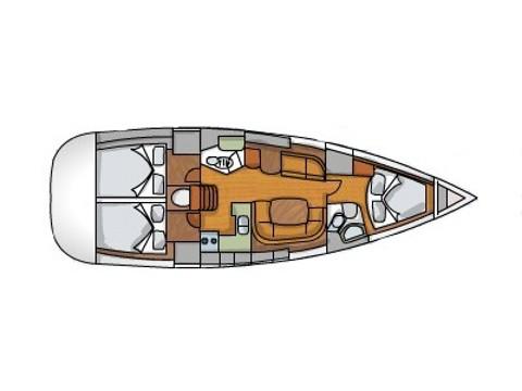 Book yachts online - sailboat - Jeanneau S.O. 42i - Vera (refitted in 2019, like new!) - rent