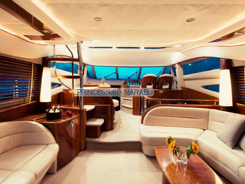 Book yachts online - motorboat - Princess 61 - Marabu - rent