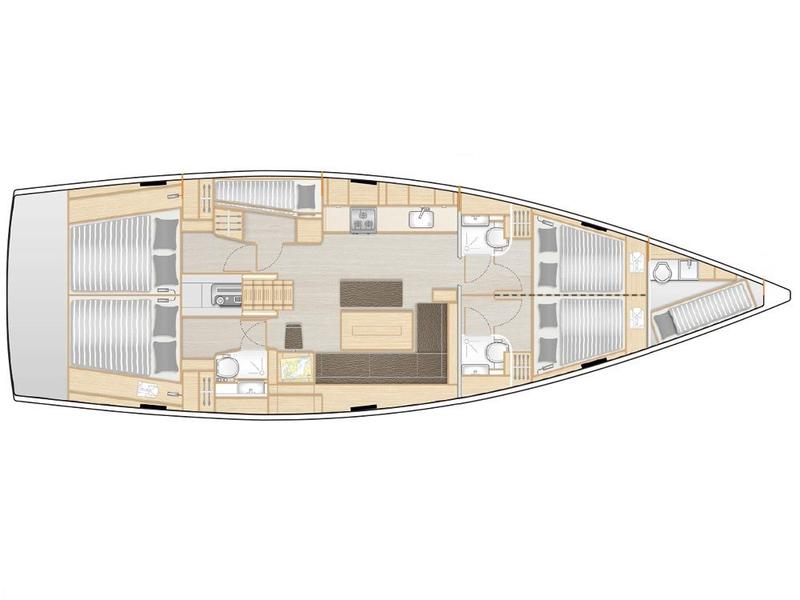 Book yachts online - sailboat - Hanse 508 - ARTEMIS - rent