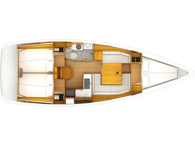 Book yachts online - sailboat - Bavaria Cruiser 37 - Nemo - rent