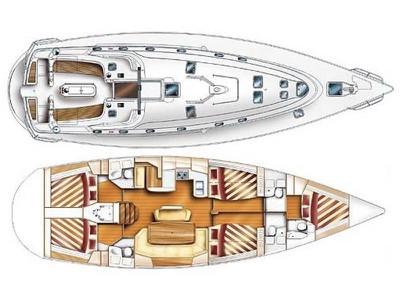 Book yachts online - sailboat - Gib Sea 51 - Ria 1 - rent