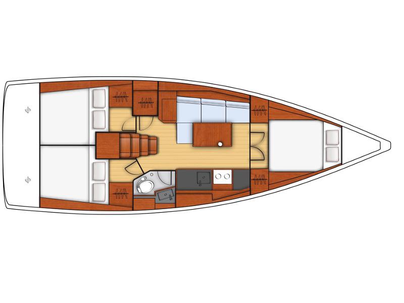 Book yachts online - sailboat - Oceanis 38.1 - Swing - rent