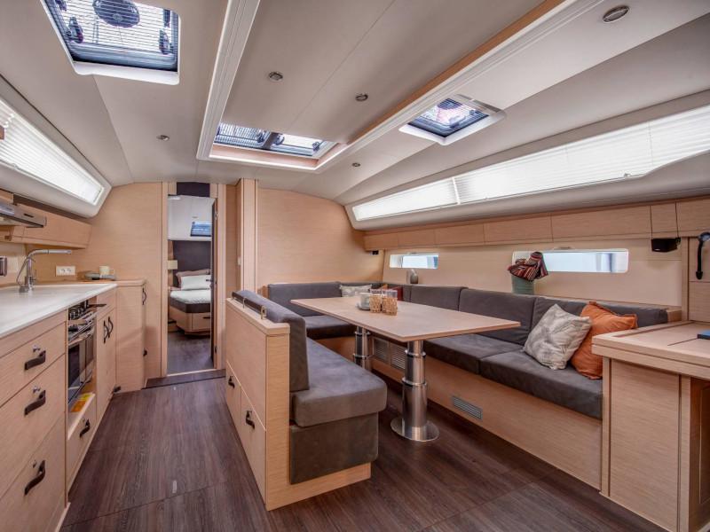 Book yachts online - sailboat - Jeanneau 54 - no name 2 - BLUE HULL, AC+GEN., UNDERWATER LIGHTS - rent