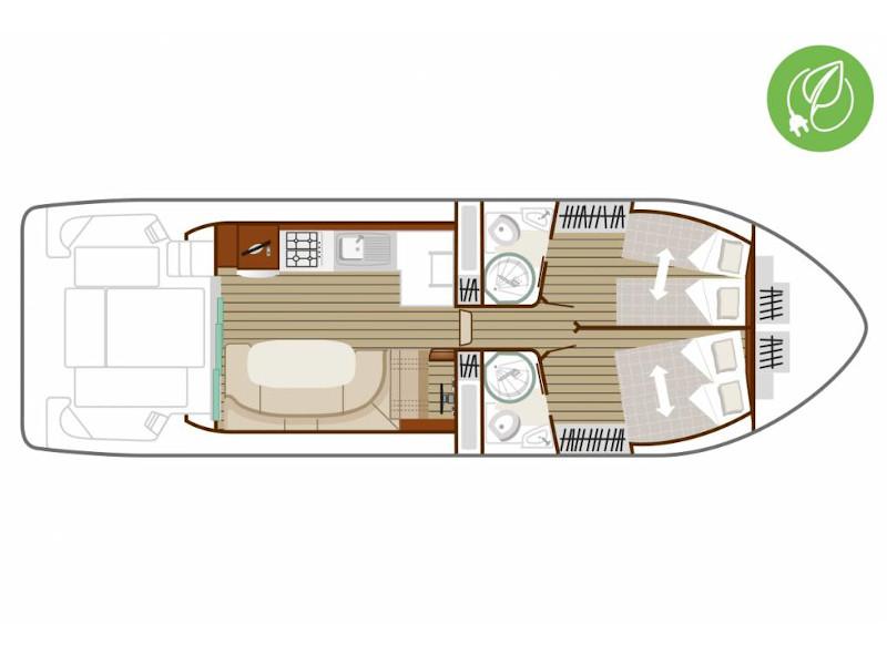 Book yachts online - motorboat - Quattro Fly C Green - SAVERNE FR - rent
