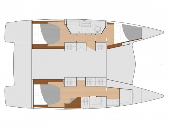 Book yachts online - catamaran - Isla 40 M - Hoppy Choppy - rent