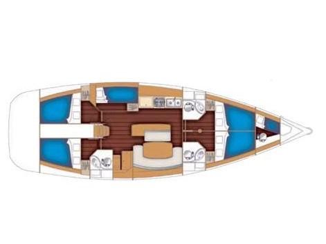 Book yachts online - sailboat - Cyclades 50.5 - Roulette - (A/C - Generator - Refit 2021) - rent
