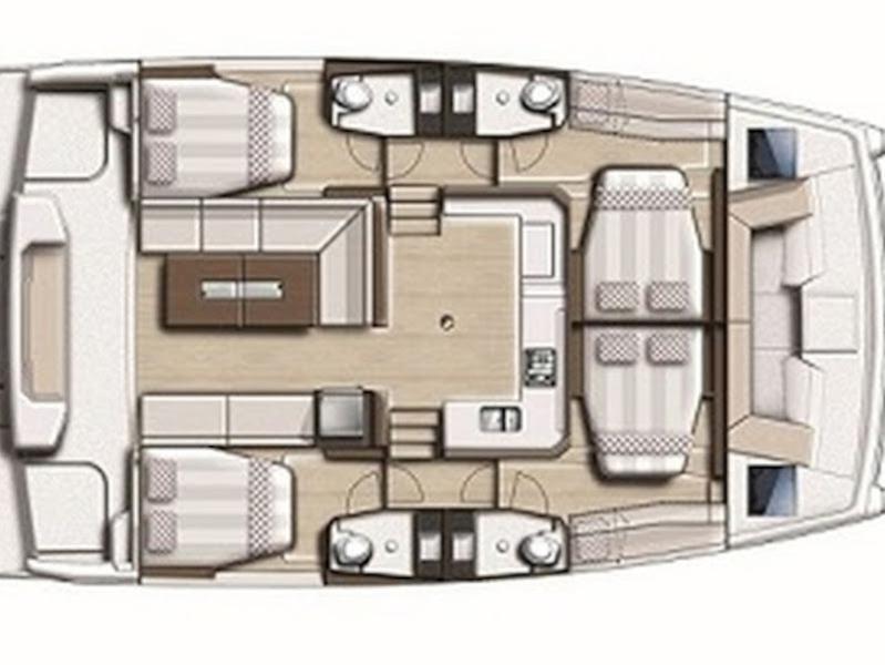 Book yachts online - catamaran - Bali Catspace - Kuma - rent