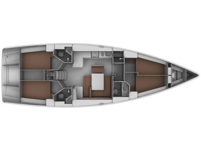Book yachts online - sailboat - Bavaria 45 BT '12 - Figaro - rent