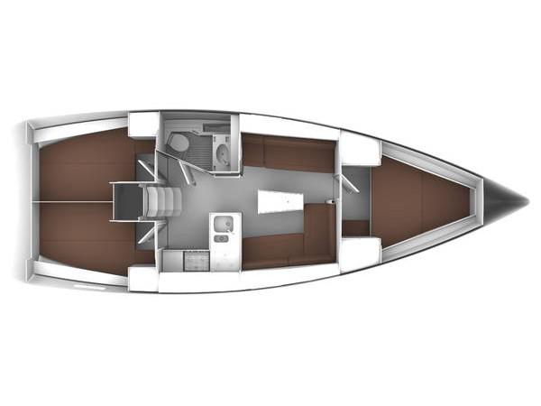 Book yachts online - sailboat - Bavaria Cruiser 37 - Nancy - rent