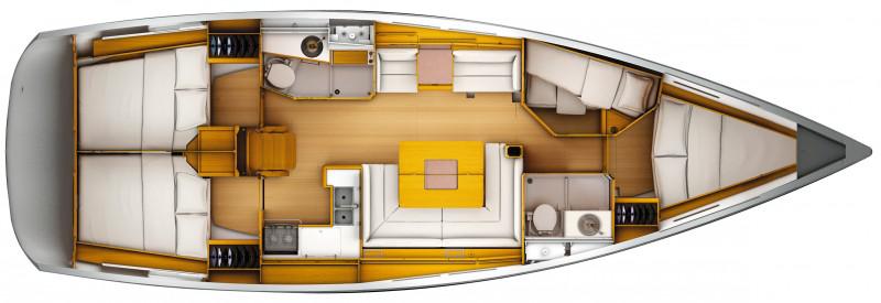 Book yachts online - sailboat - Sun Odyssey 449 - Pižulot - rent