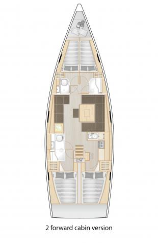 Book yachts online - sailboat - Hanse 458 - Nimbus - rent