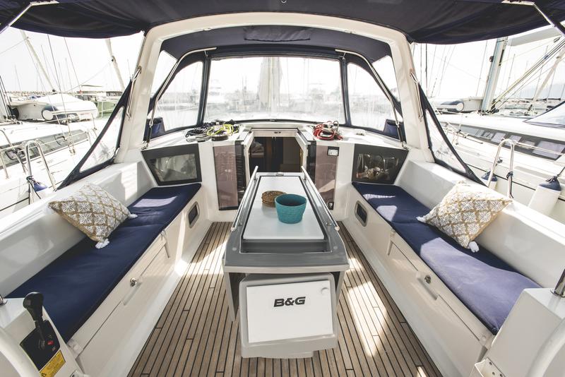 Book yachts online - sailboat - Oceanis 45 - Ayther - Standard line - rent