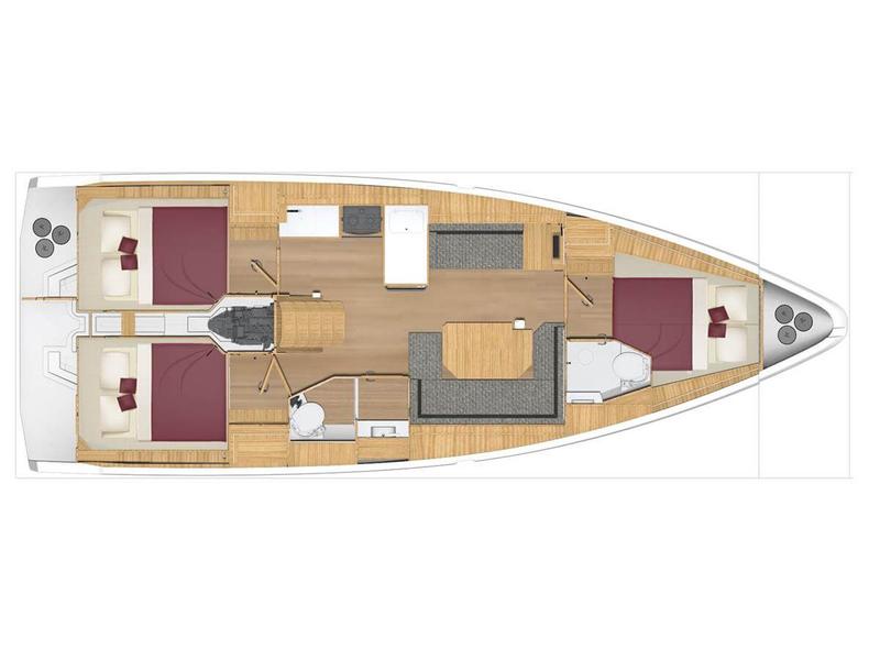 Book yachts online - sailboat - Bavaria C38 - Blue Note - rent