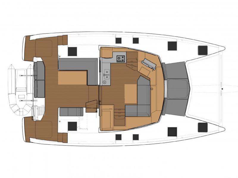 Book yachts online - catamaran - Lucia 40 - Sky Maria - rent