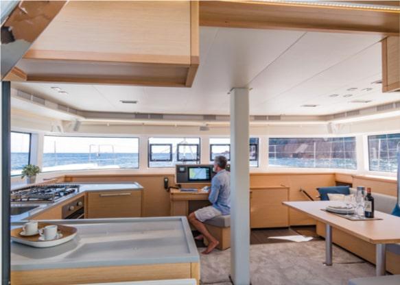 Book yachts online - catamaran - Lagoon 52 - Blue Velvet - rent