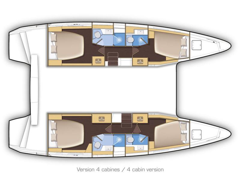 Book yachts online - catamaran - Lagoon 42 - MASTERPIECE - rent