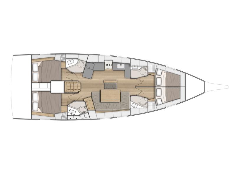 Book yachts online - sailboat - Oceanis 46.1 - Ellaida Built 2019 - rent