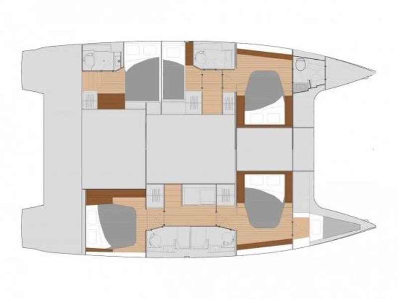 Book yachts online - catamaran - Saona 47 - CL -S47-18-G - rent