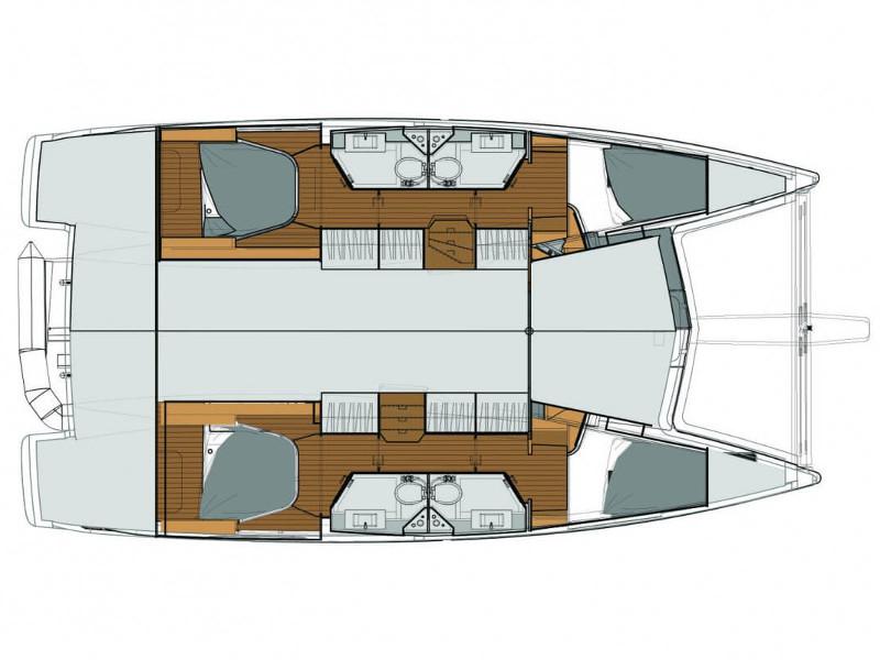 Book yachts online - catamaran - Lucia 40 /4cbs - PRES- LU4-20-G - rent