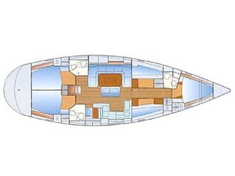 Book yachts online - sailboat - Bavaria 50 Cruiser - EC- 50B-08-MA - rent