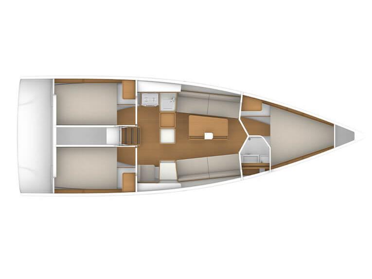 Book yachts online - sailboat - First 36 - ULTRA FIRST - rent