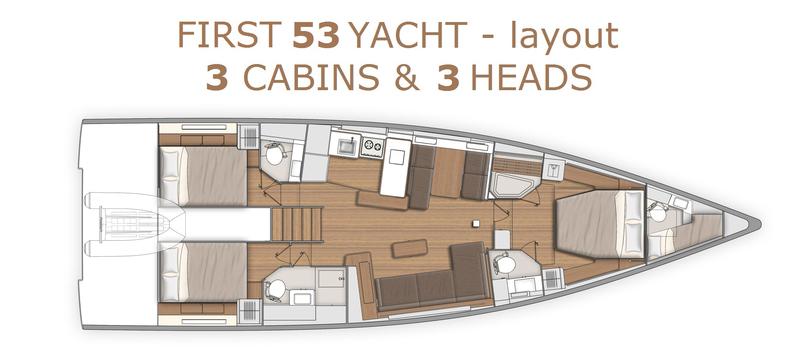 Book yachts online - sailboat - First Yacht 53 - ZENITH  - rent