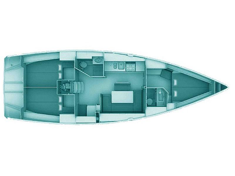Book yachts online - sailboat - Bavaria Cruiser 40 - Eurybia - rent
