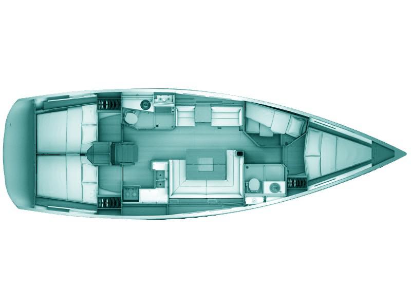 Book yachts online - sailboat - Sun Odyssey 439 - Eudora - rent