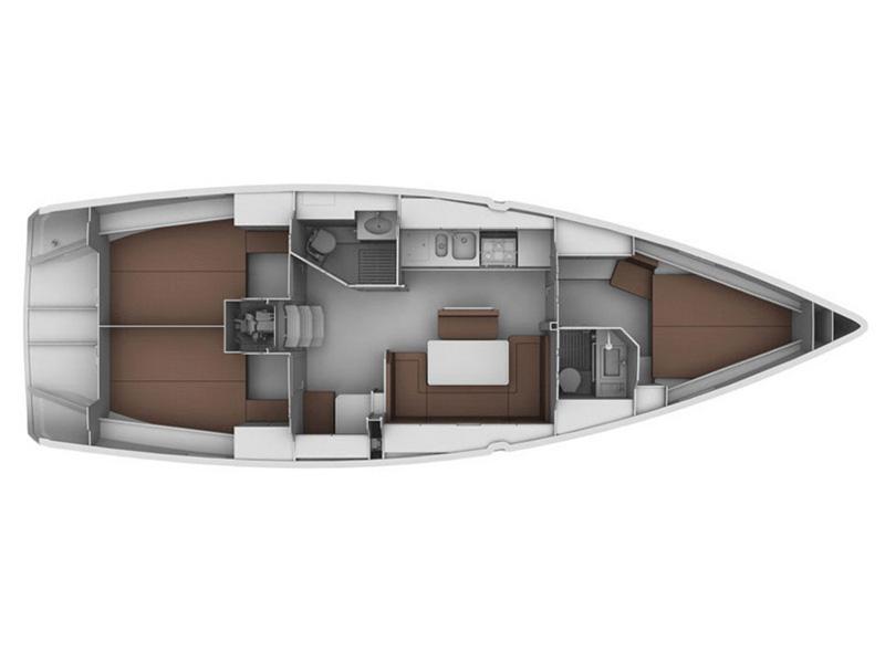 Book yachts online - sailboat - Bavaria 40 Cruiser - Electra - rent