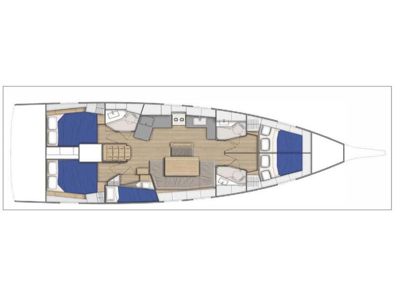 Book yachts online - sailboat - Oceanis 46.1 - OC46.1JOYS - rent