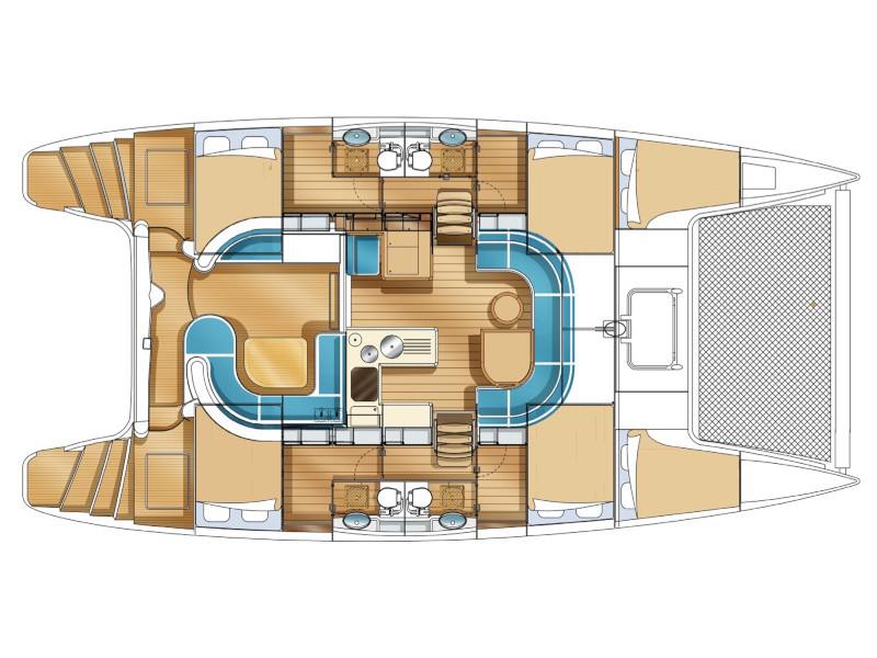 Book yachts online - catamaran - Nautitech 441 - Naut441  - rent