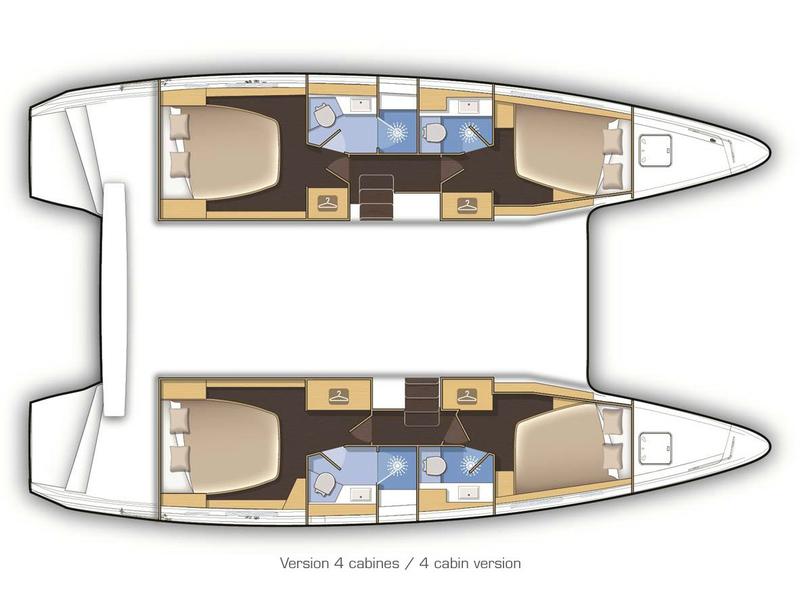 Book yachts online - catamaran - Lagoon 42 A/C &amp; GEN. - MELISSANTHI - rent