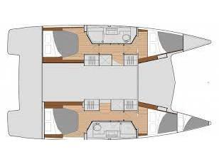 Book yachts online - catamaran - Isla 40 A/C &amp; GEN &amp; WM - PRODIGY - rent
