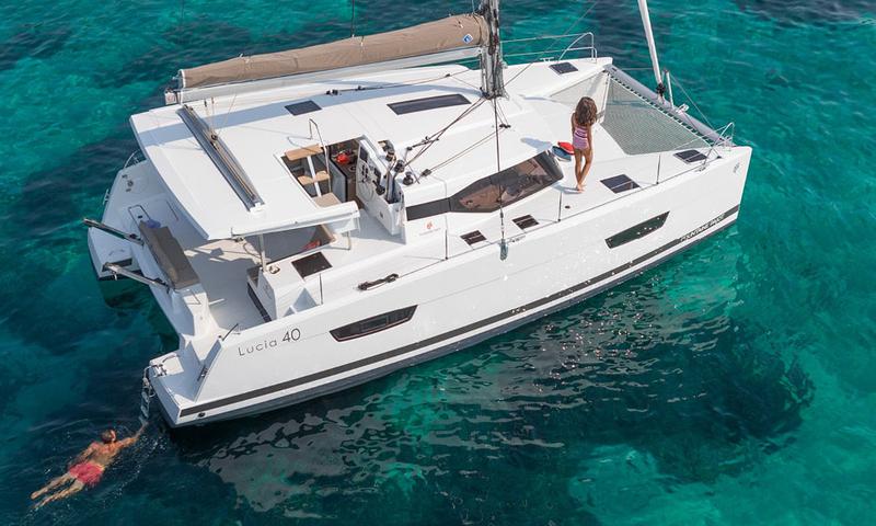 Book yachts online - catamaran - Lucia 40 AC &amp; GEN - FORTUNA - rent