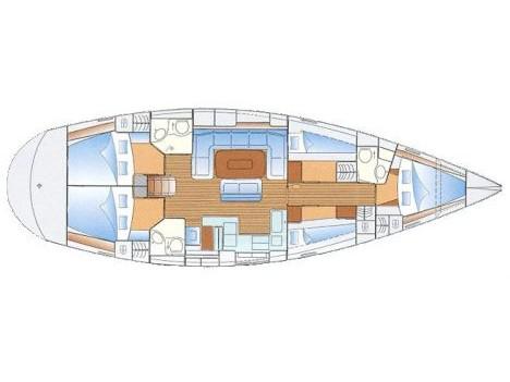 Book yachts online - sailboat - Bavaria 50 Cruiser - Leonidas - rent