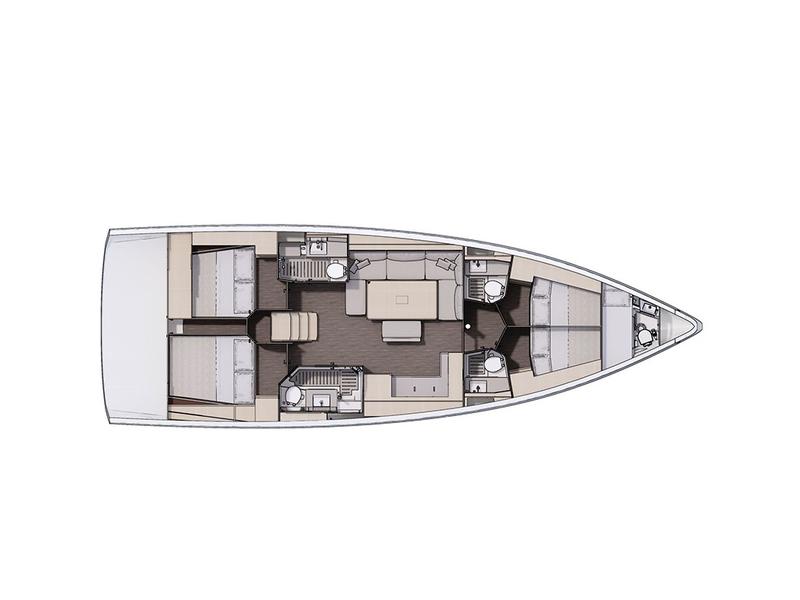 Book yachts online - sailboat - Dufour 470 (4+1) - Andromeda - rent