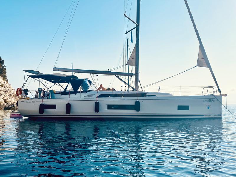 Book yachts online - sailboat - Oceanis 46.1 - 5 cabin version - FriendSEAp - rent