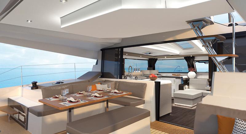Book yachts online - catamaran - Fountaine Pajot Elba 45 - Olympus - rent
