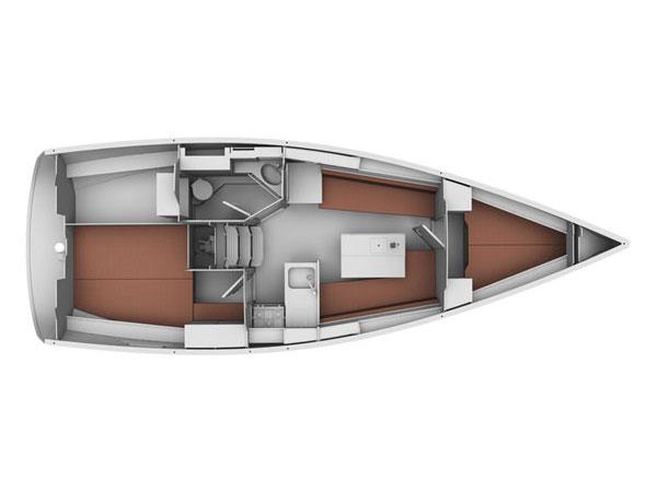 Book yachts online - sailboat - Bavaria 32 - Sea Star - rent