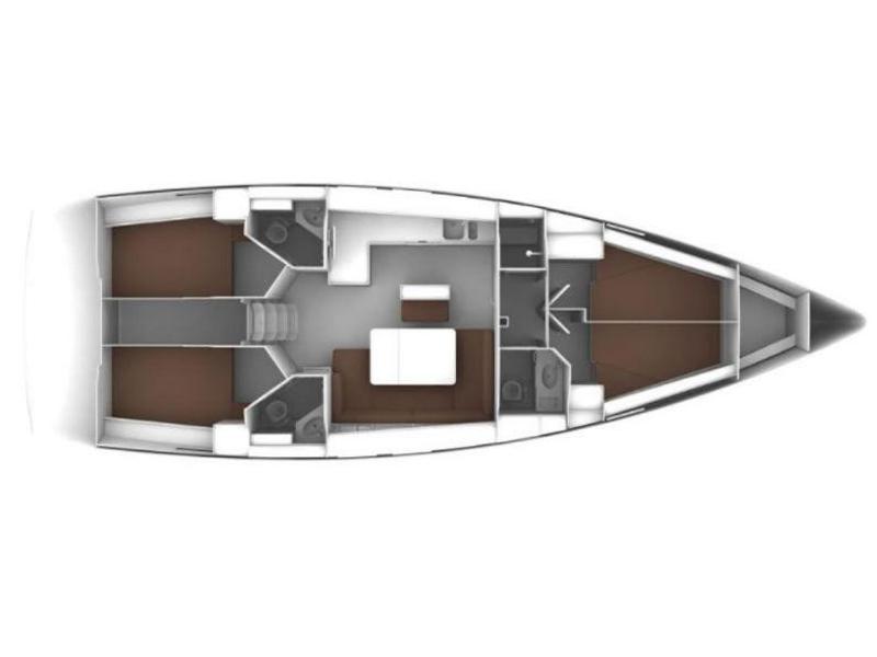 Book yachts online - sailboat - Bavaria Cruiser 46 - Kore - rent