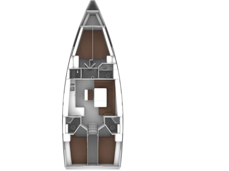 Book yachts online - sailboat - Bavaria Cruiser 46 - Arta - rent