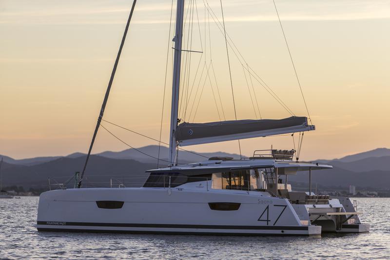 Book yachts online - catamaran - Saona 47 - Lucky Alexandra - rent