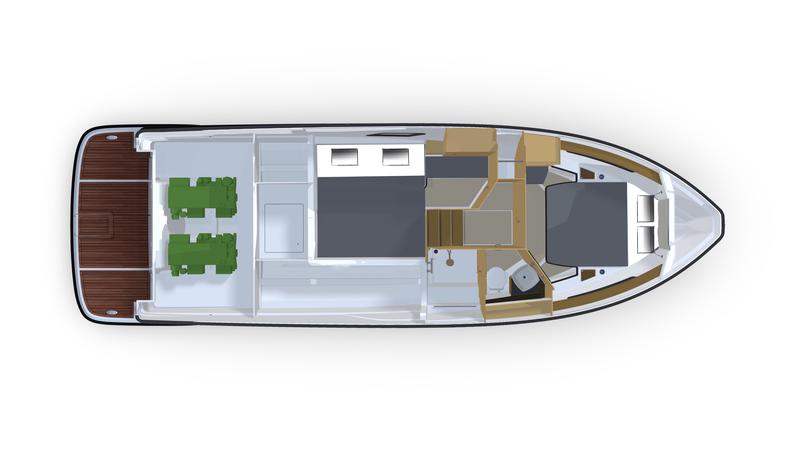 Book yachts online - motorboat - Grandezza 37 CA - KRISTINA - rent