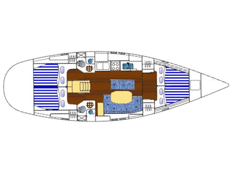 Book yachts online - sailboat - Oceanis 461 - oc461 - rent