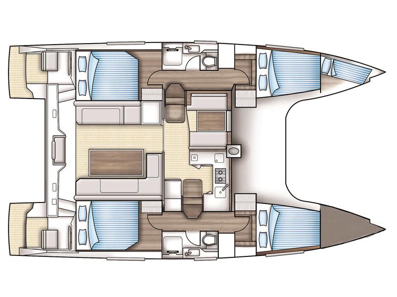 Book yachts online - catamaran - Nautitech 40 Open - Amara - rent