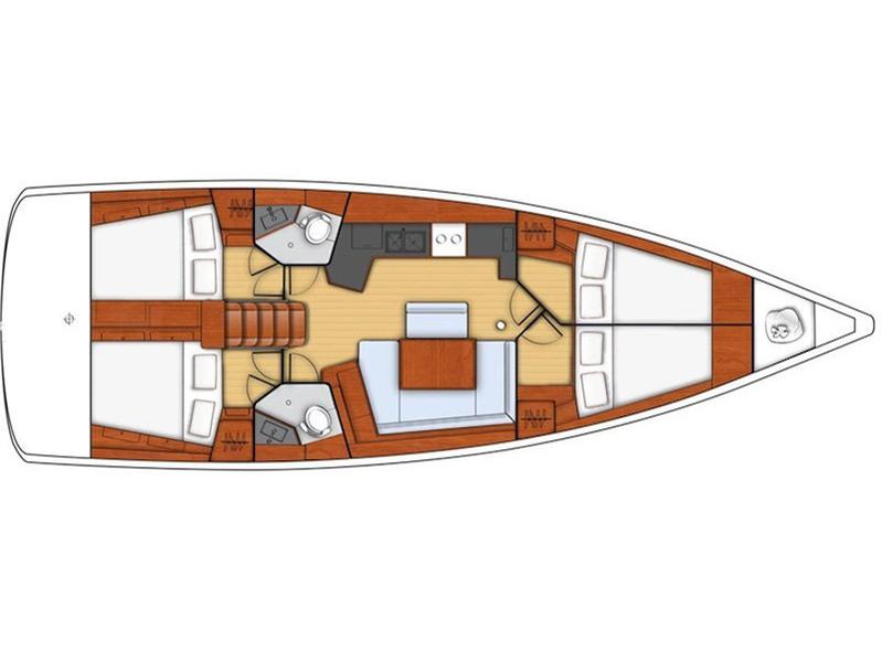 Book yachts online - sailboat - Oceanis 45-4 - Alboran XXXIV Nini (Majorca) - rent